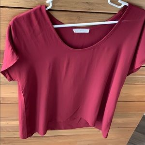 Burgundy Top